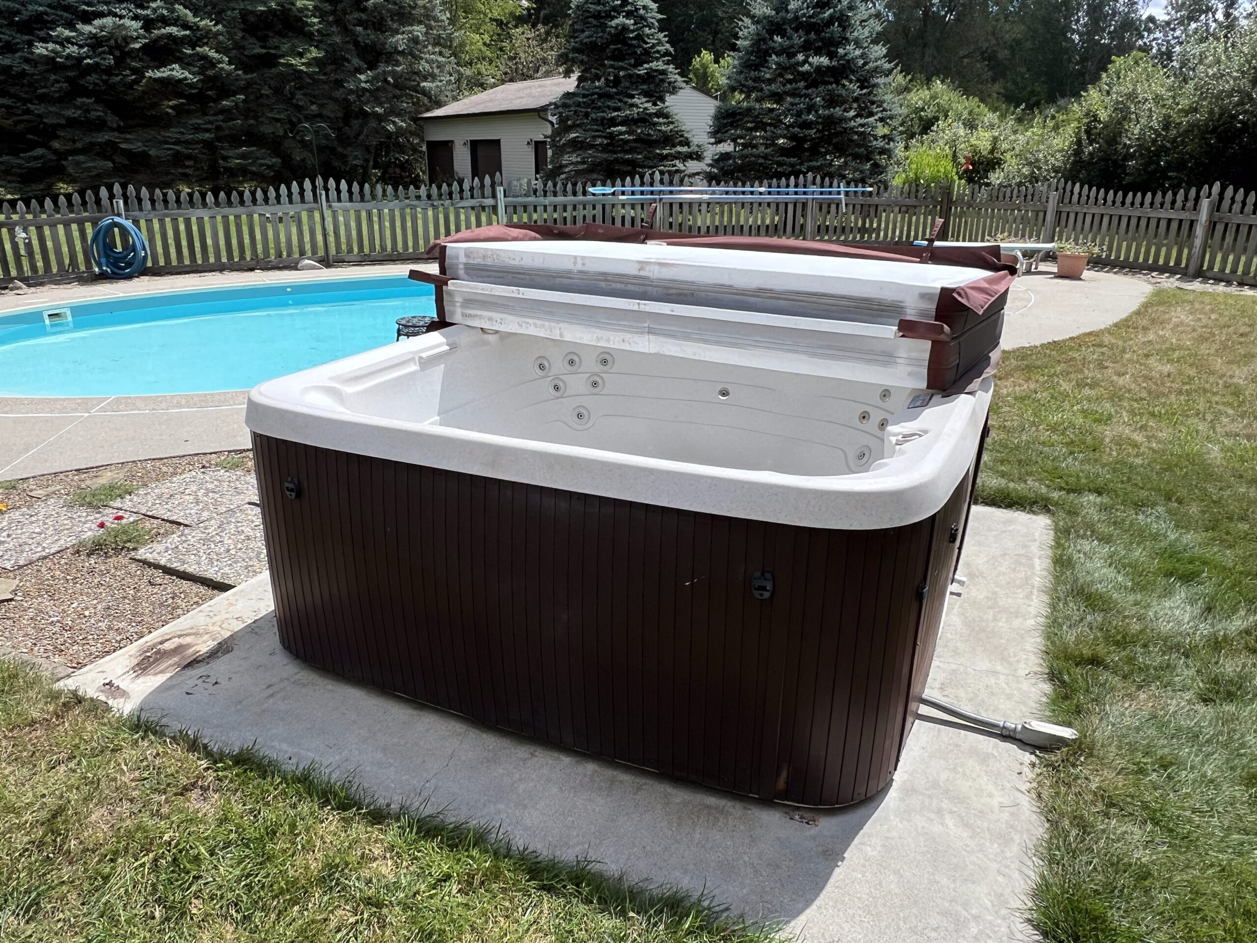 Temperance mi hot tub removal